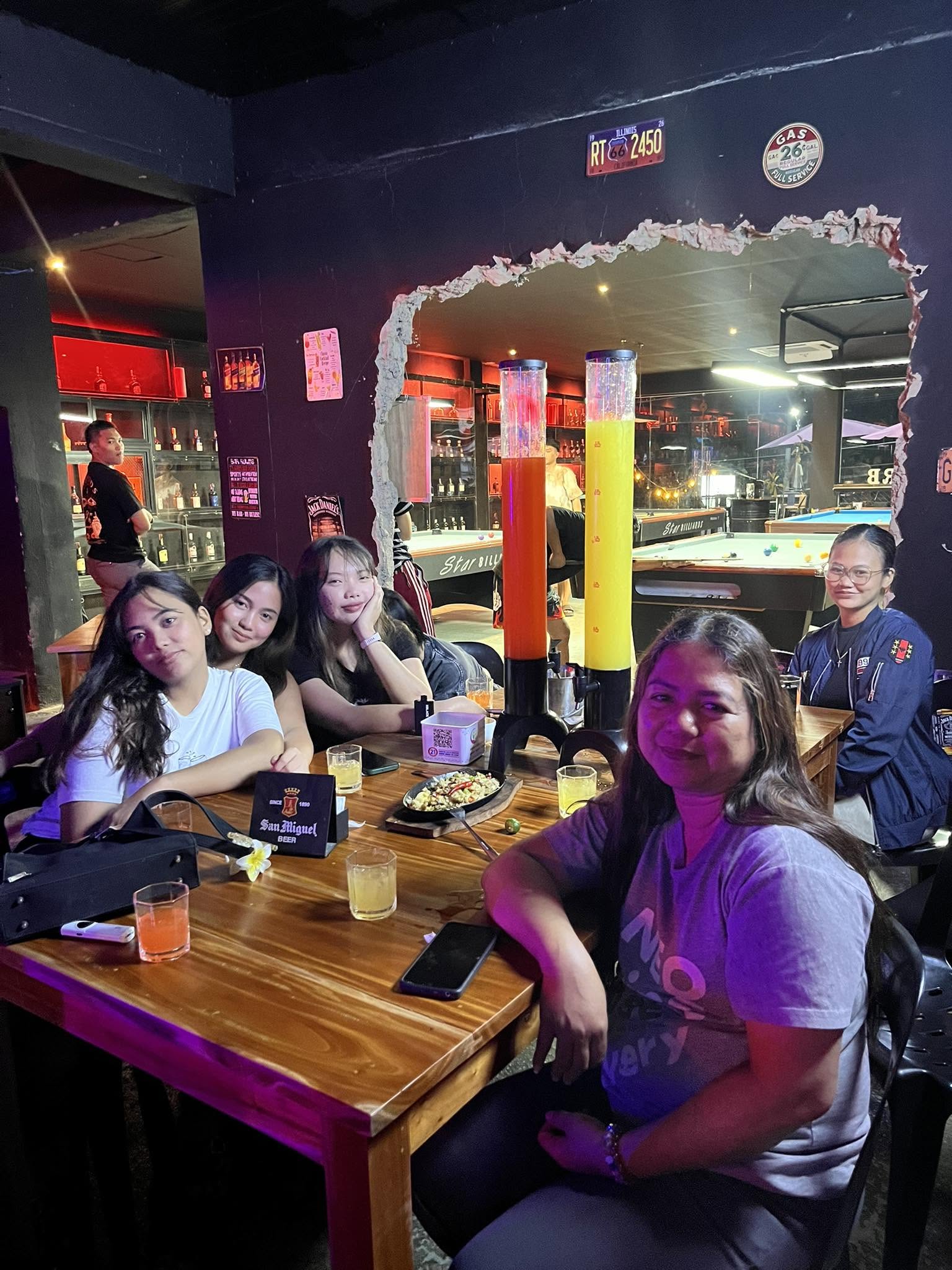 Weekend crowd